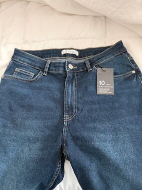 DENIM CO. Dark Wash Jeans Capris Size 10